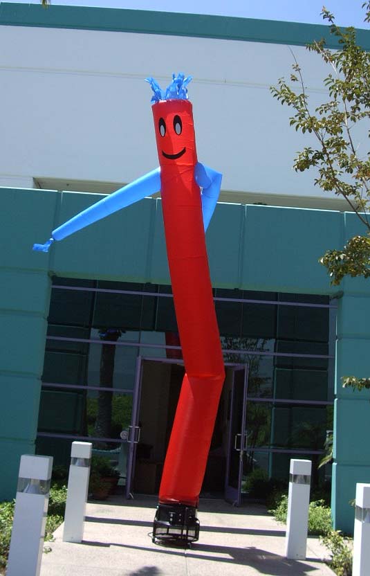 Airdancer 18 ft red & blue for Volvo